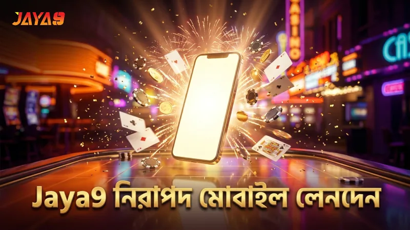 Jaya9 এর মোবাইল অ্যাপ নিরাপদ ও দ্রুত লেনদেন নিশ্চিত করে