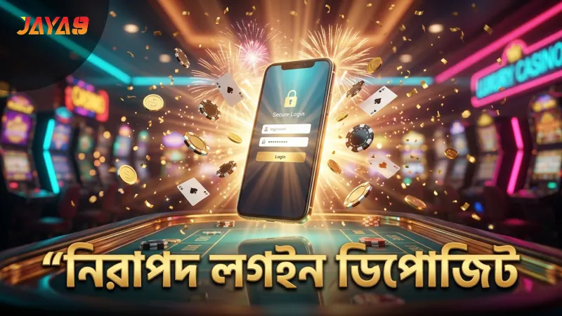 নিরাপদ লগইন ও ডিপোজিট গেমিং অভিজ্ঞতা উন্নত করে