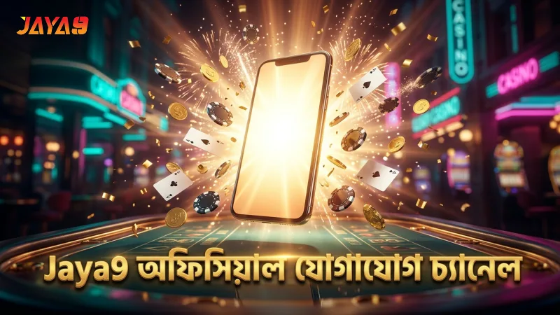 Jaya9 এর অফিসিয়াল যোগাযোগ চ্যানেল নিরাপদ ও দ্রুত সেবা দেয়