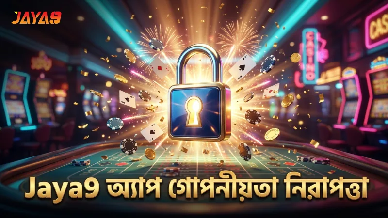 নিরাপত্তা এবং গোপনীয়তা নিশ্চিত করে Jaya9 অ্যাপ