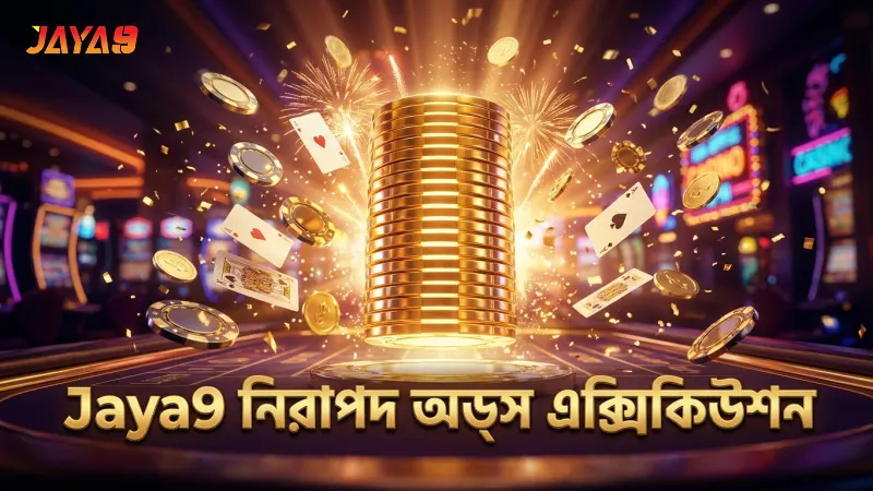 Jaya9 প্ল্যাটফর্মে নিরাপদ ও দ্রুত অডস এক্সিকিউশন নিশ্চিত।