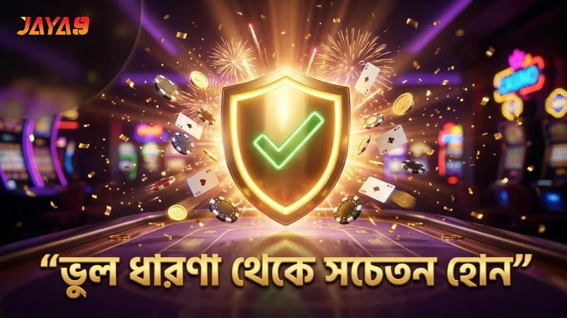 খেলার ভুল ধারণাগুলো বোঝা প্লেয়ারদের জন্য ঝুঁকি কমাতে সাহায্য করে