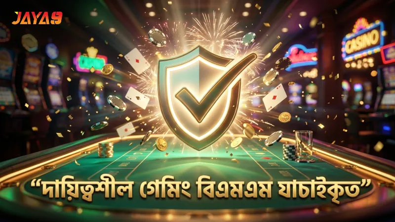 দায়িত্বশীল গেমিং নিশ্চিত করতে বিএমএম যাচাইকরণ।
