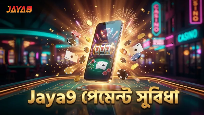 বিভিন্ন পেমেন্ট অপশন নিয়ে Jaya9 ব্যবহারকারীদের সুবিধা।