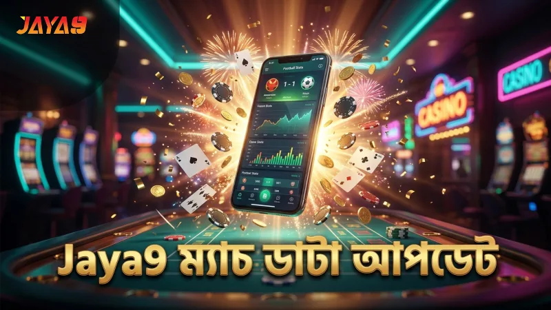 Jaya9 এর ম্যাচ পরিসংখ্যান ও ডাটা আপডেট সিস্টেমের দৃশ্য