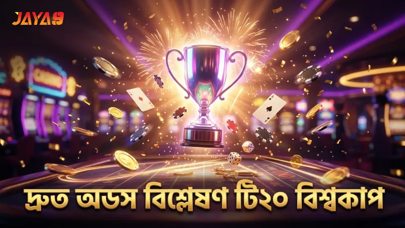 টি২০ বিশ্বকাপ বেটিংয়ে দ্রুত ও সঠিক অডস বিশ্লেষণ প্রয়োজন