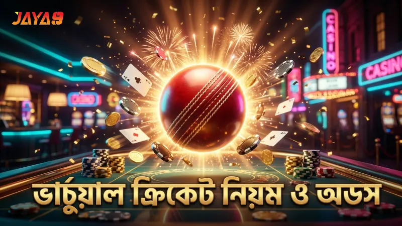 ভার্চুয়াল ক্রিকেট অনলাইন খেলার নিয়ম ও অডস বিশ্লেষণ।