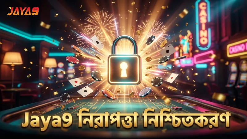 Jaya9 ভেরিফিকেশন ও এনক্রিপশন ব্যবস্থায় নিরাপত্তা দেয়।